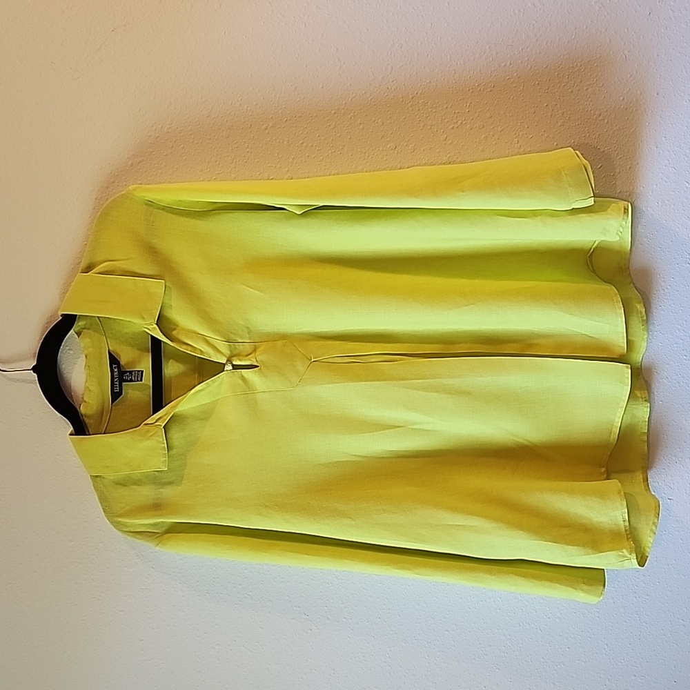 Ellen Tracy Linen Top